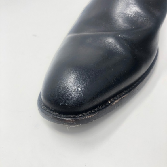 YSL YVES SAINT LAURENT Black Chelsea Ankle Boot 10 - Picture 2 of 10